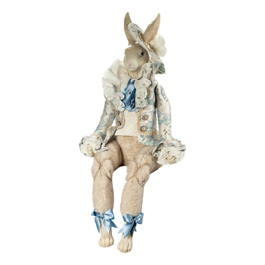 Luxe Blue Sitting Jasper Rabbit 84cm - 2026 FEBRUARY ARRIVAL