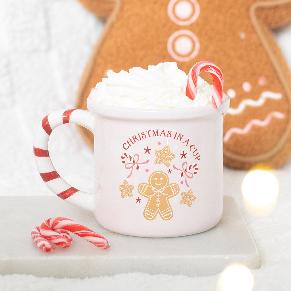 PRE ORDER - Pink Christmas in A Cup Mug - 2026 SEPTEMBER ARRIVAL