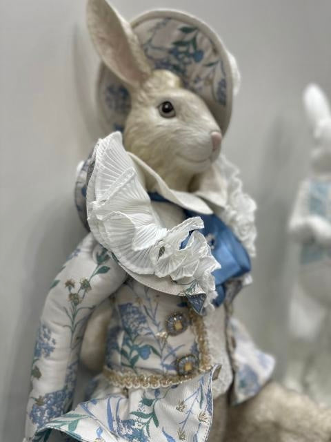 Luxe Blue Sitting Jasper Rabbit 84cm - 2026 FEBRUARY ARRIVAL