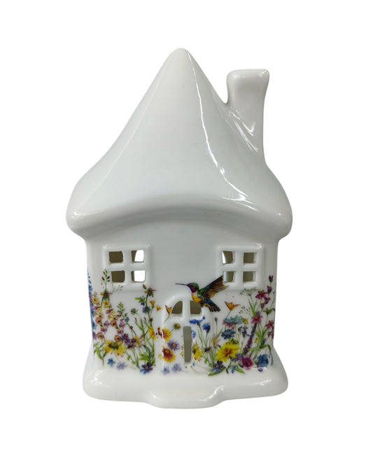 PRE ORDER - Small Hummingbird Ceramic Tea light House - 2026 SEPTEMBER ARRIVAL