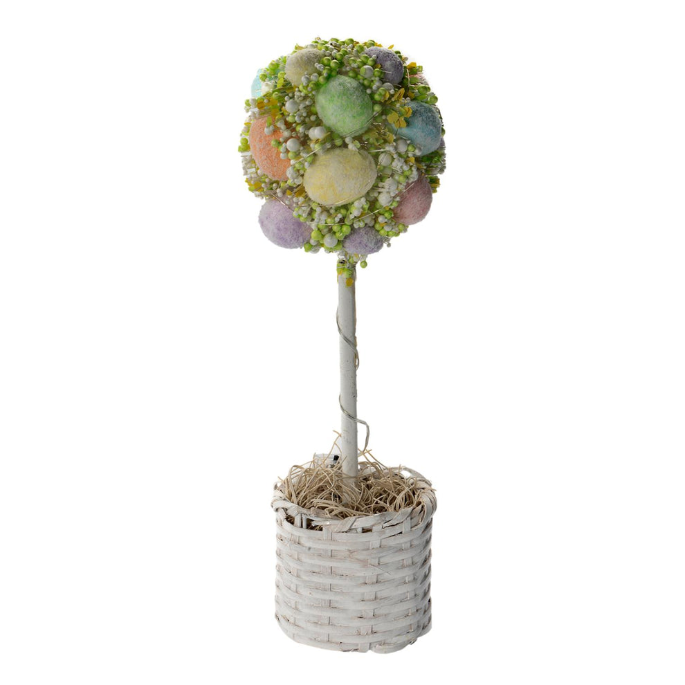 LED Egg Topiary Tree – The Christmas Nest
