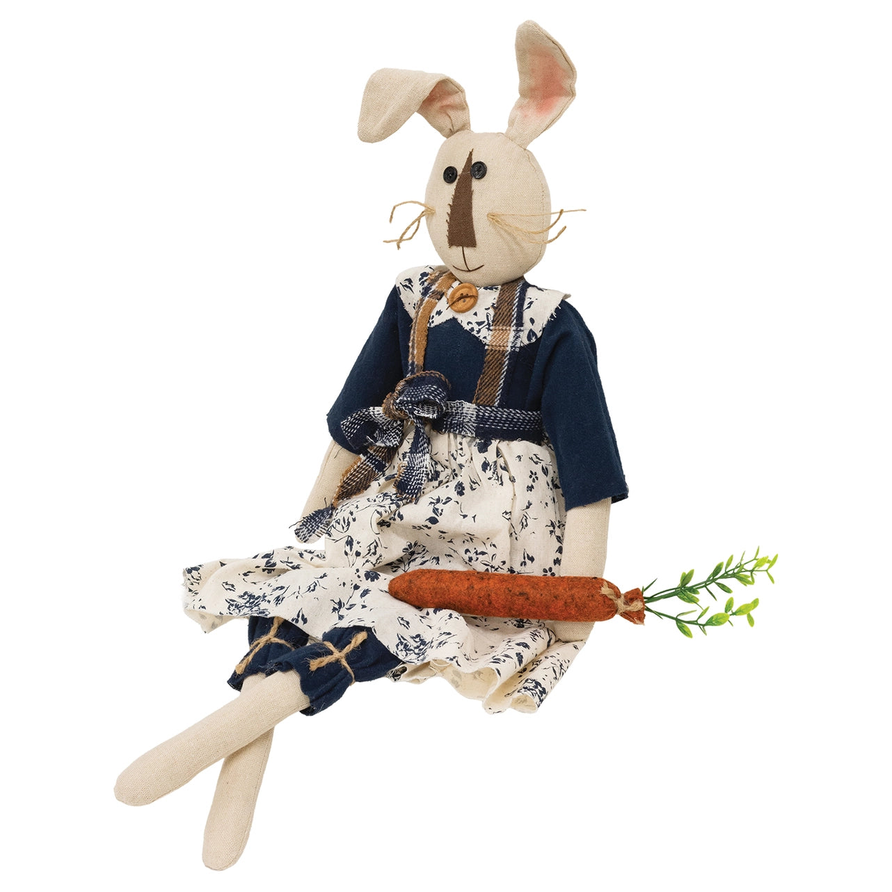 Avery Bunny Doll With Carrot 66cm