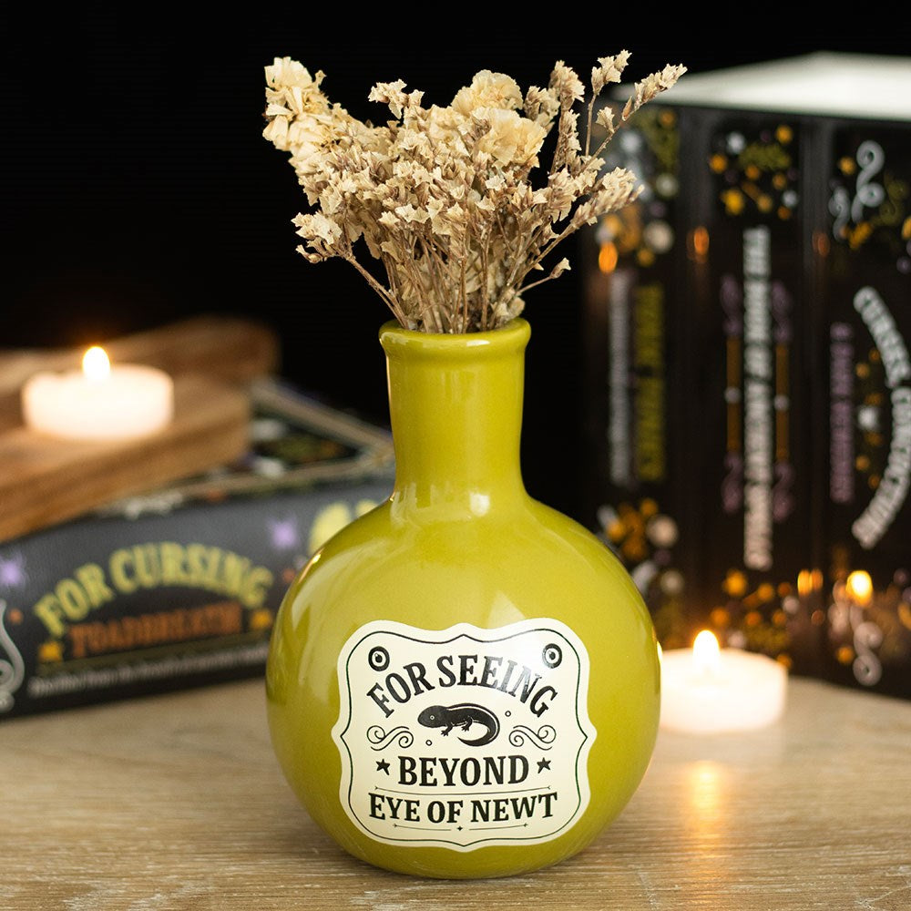 PRE ORDER - Green Eye of Newt Potion Bottle Vase and Candle Holder - 2026 SEPTEMBER ARRIVAL