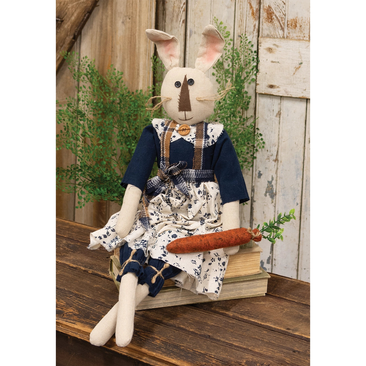 Avery Bunny Doll With Carrot 66cm