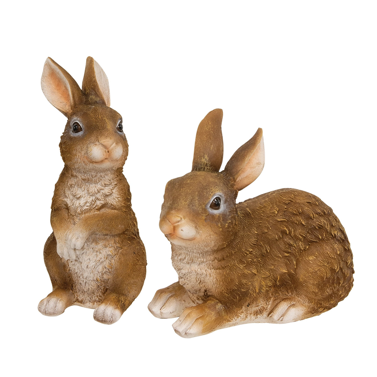 PRE ORDER - Large Brown Resin Bunny Assorted - 2026 NOVEMBER ARRIVAL