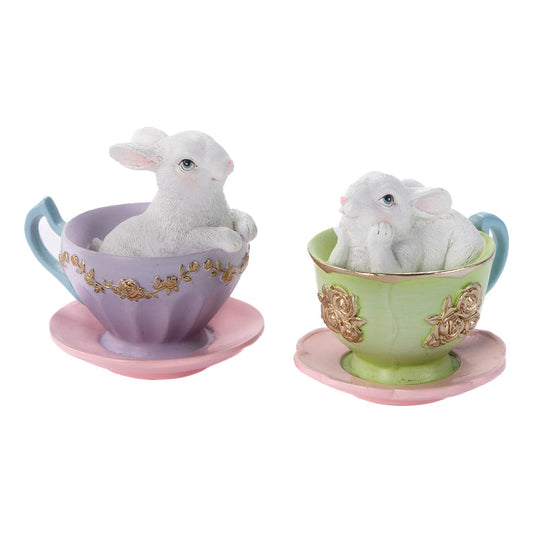 Luxe Pastel Teacups Assorted