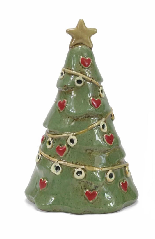 PRE ORDER - Pottery Tea Light Christmas Tree Large - 2026 SEPTEMBER ARRIVAL