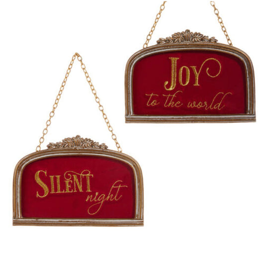 OCTOBER ARRIVAL- Christmas Vintage Velvet Arch Hanging Assorted
