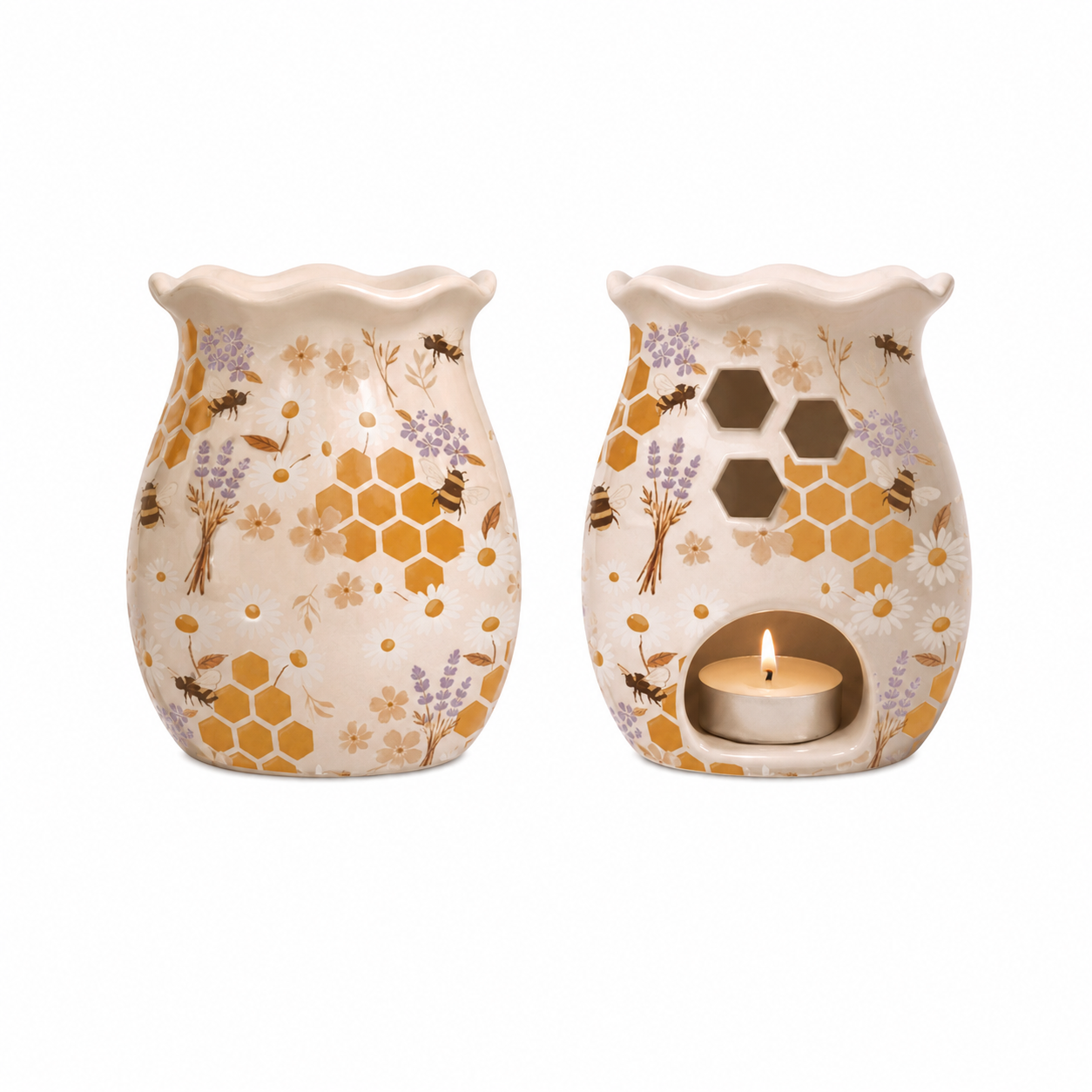 PRE ORDER - Honey Bee Ceramic Oil Burner - 2026 OCTOBER ARRIVAL