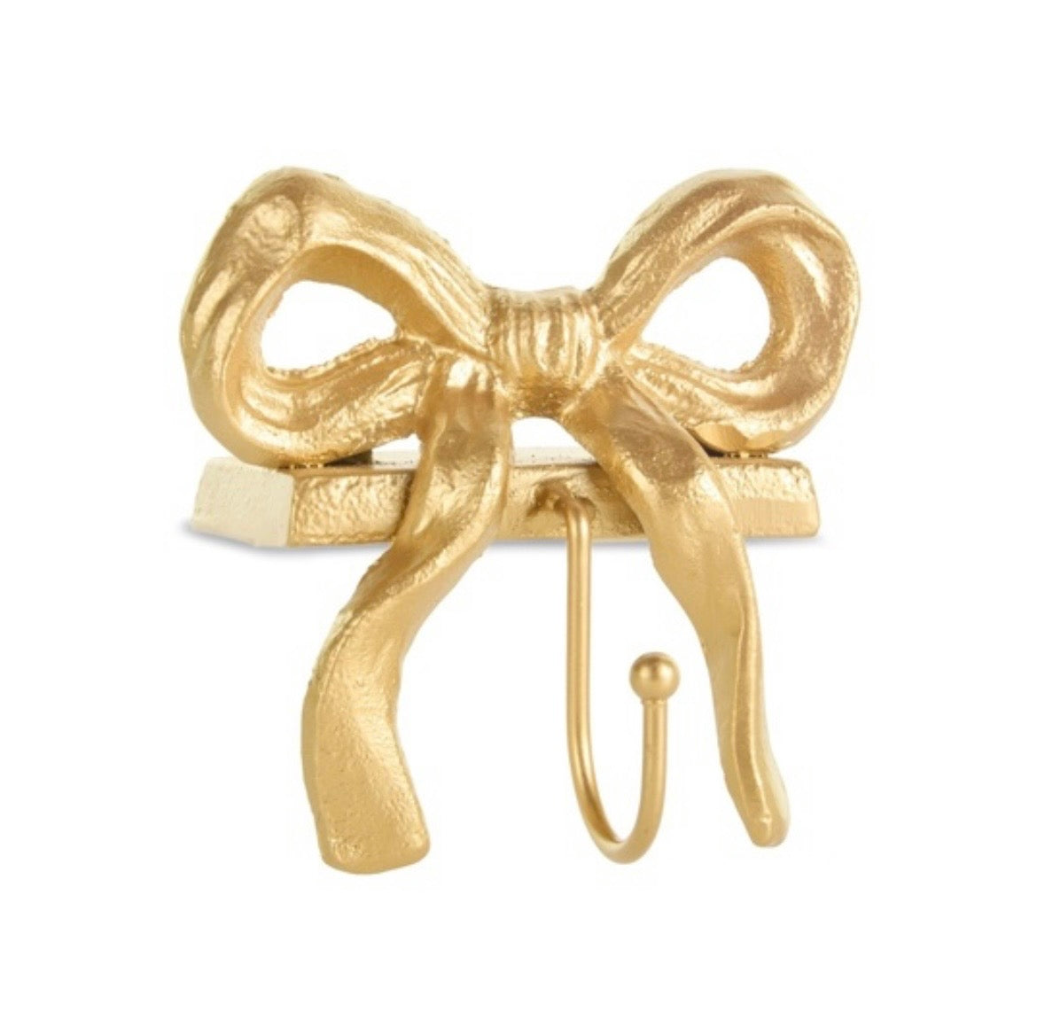 PRE ORDER - Metal Gold Bow Stocking Holder - 2026 OCTOBER ARRIVAL