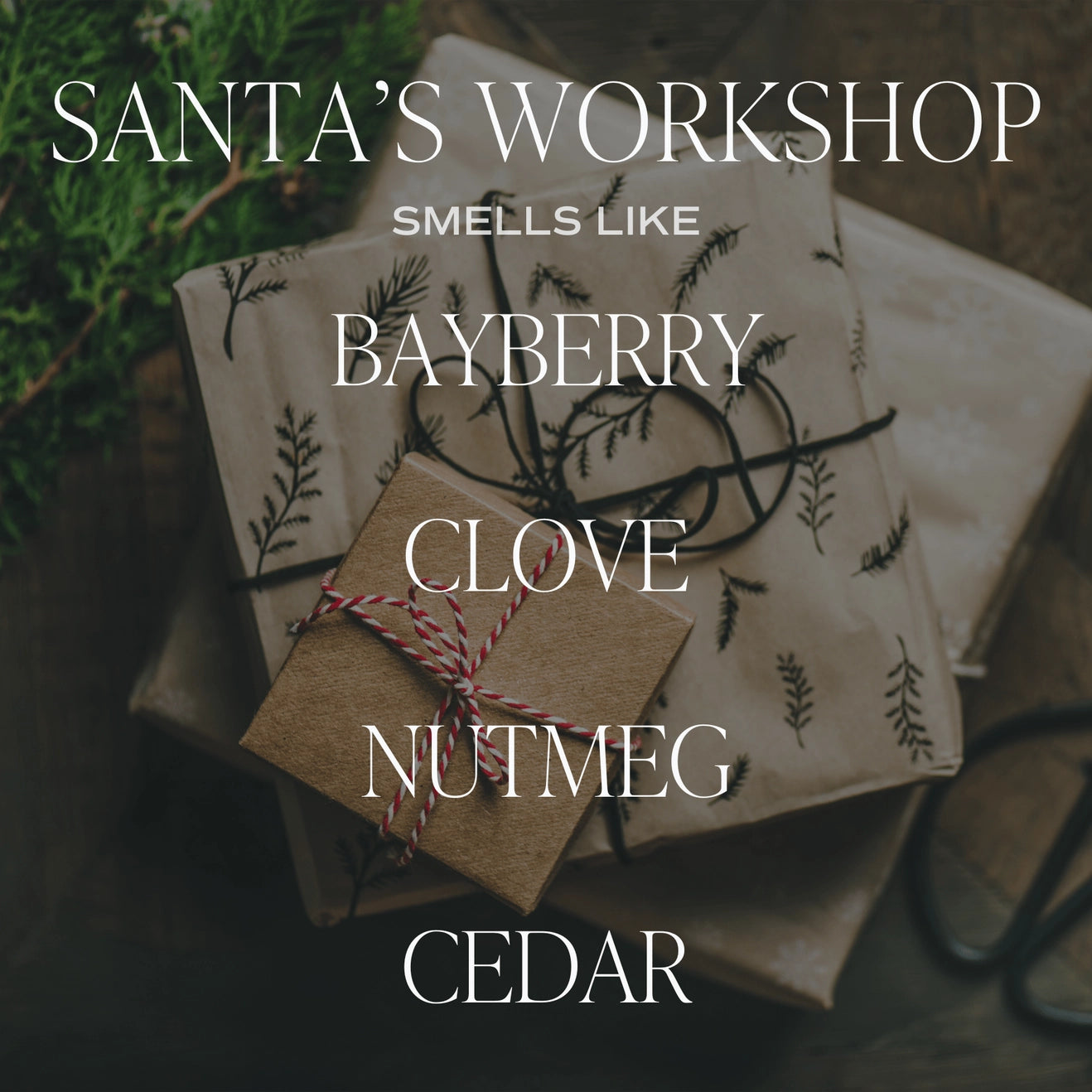 Santa's Workshop Christmas Soy Candle
