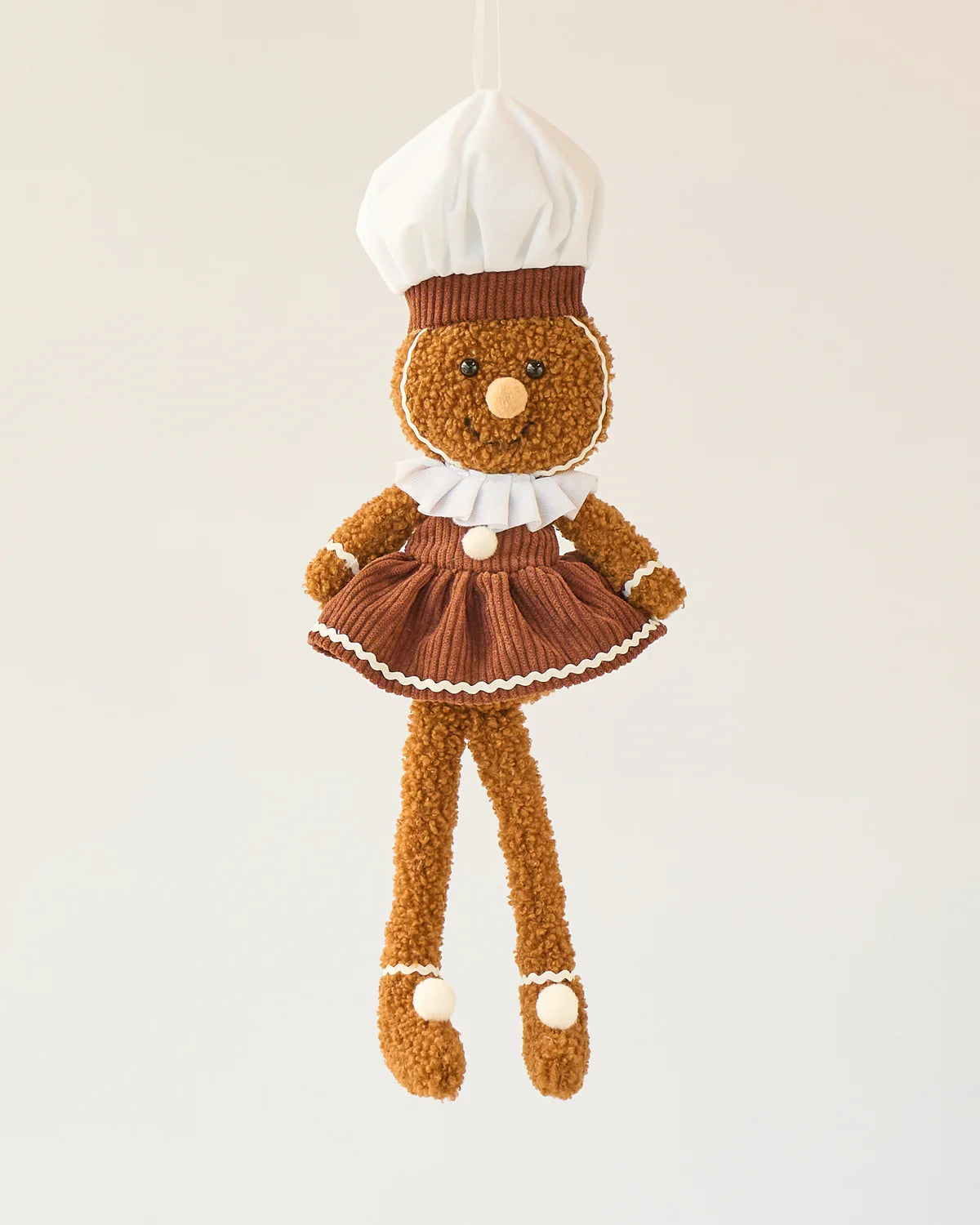 Brown Sugar Plush Gingerbread Girl