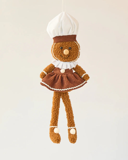 Brown Sugar Plush Gingerbread Girl