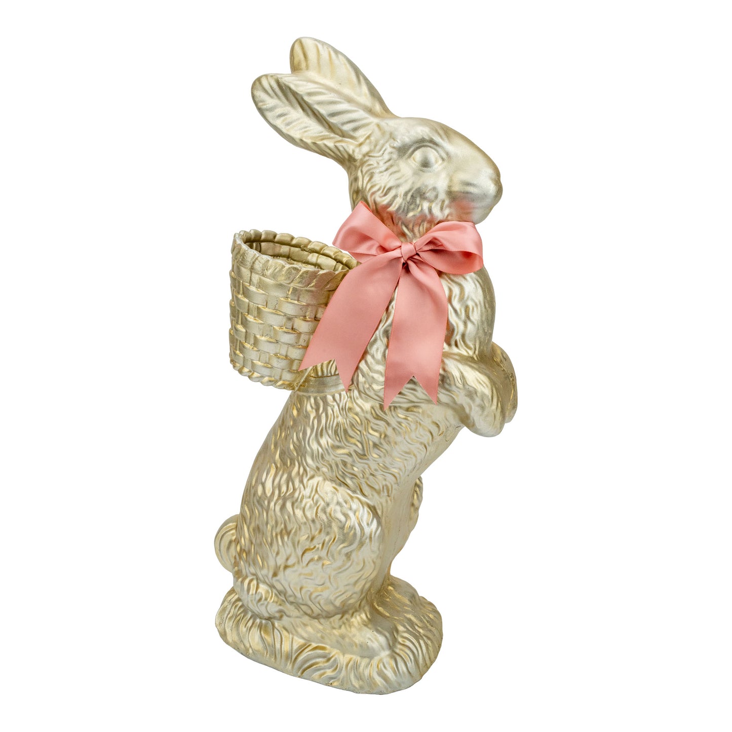 Champagne Bunny with Pink Bow 52cm - 2026 FEBRUARY ARRIVAL