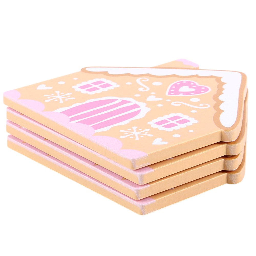 PRE ORDER - Gingerbread House Coaster Set of 4 - 2026 SEPTEMBER ARRIVAL
