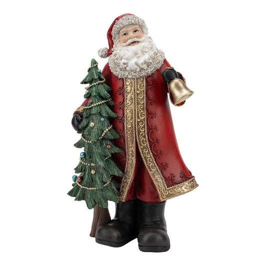 PRE ORDER - Traditional Santa with Tree 38cm - 2026 OCTOBER ARRIVAL