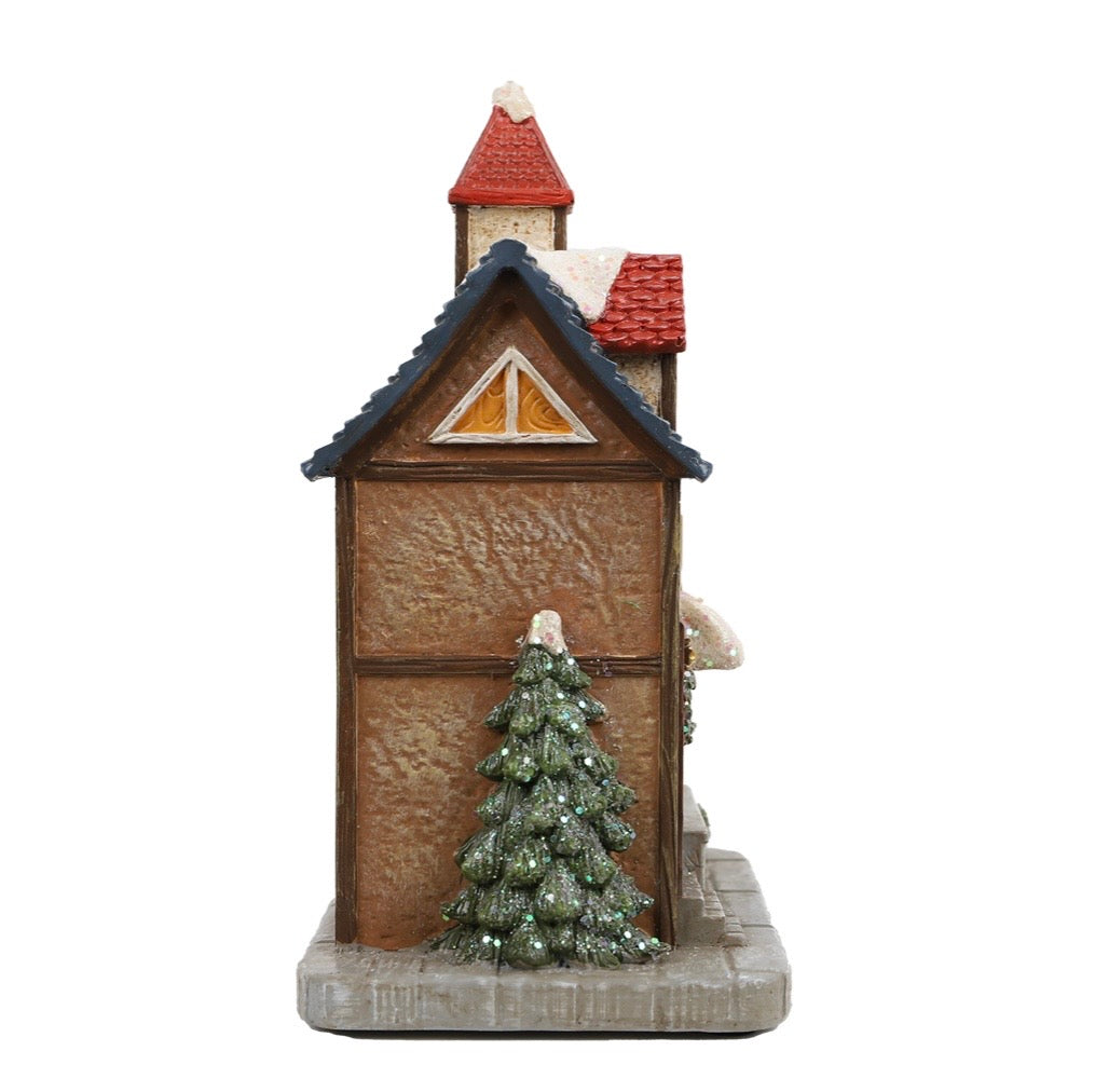 PRE ORDER - Resin Light Up General Store Village House - 2026 OCTOBER ARRIVAL