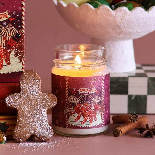 Gingerbread Christmas Candle 250g - SEPTEMBER ARRIVAL