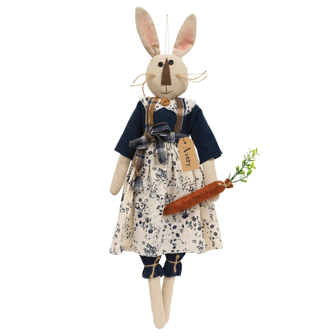 Avery Bunny Doll With Carrot 66cm
