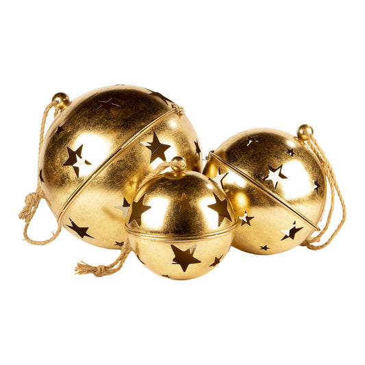 PRE ORDER - Gold Metal Bells with Stars Set of 3 ⭐️ - 2026 OCTOBER ARRIVAL