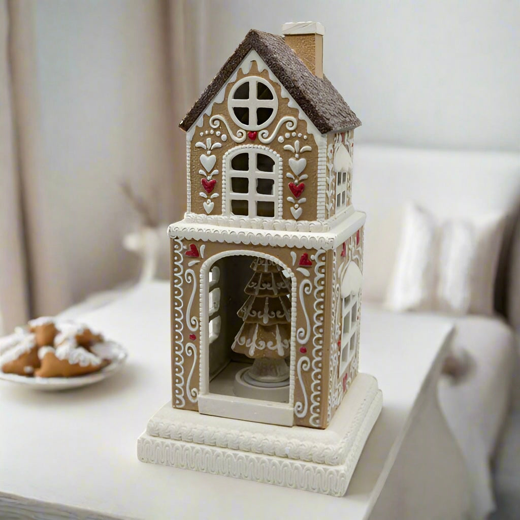 Musical Gingerbread House 43cm - SEPTEMBER ARRIVAL