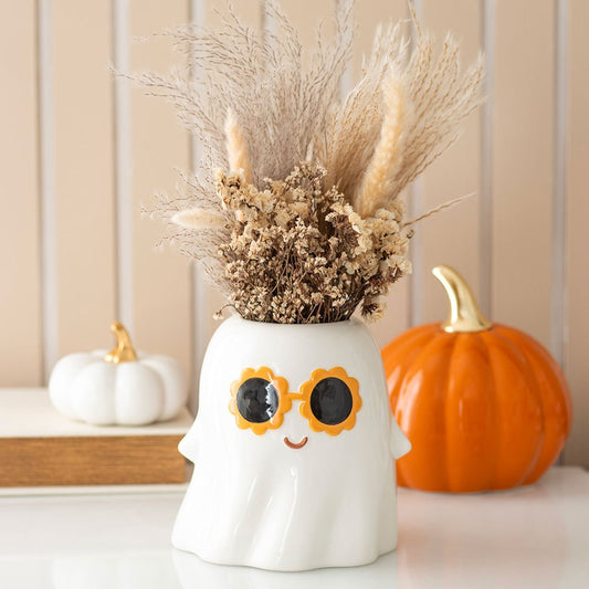 Groovy Ghost Halloween Vase - MID MAY ARRIVAL