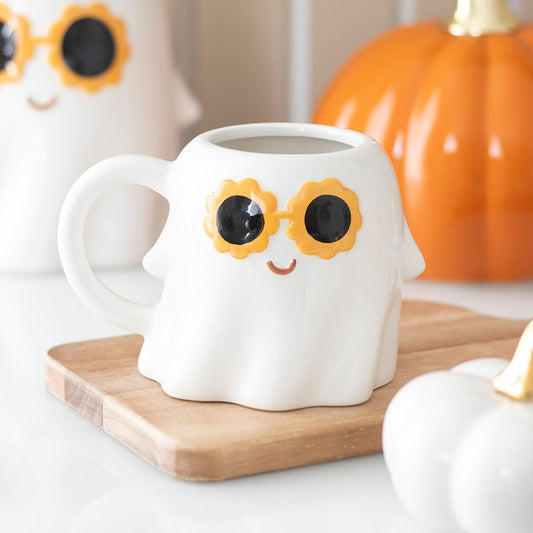 Groovy Ghost Halloween Mug - MID MAY ARRIVAL