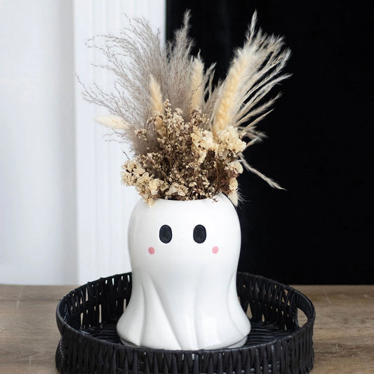 Sweet Halloween Ghost Flower Vase - MID MAY ARRIVAL
