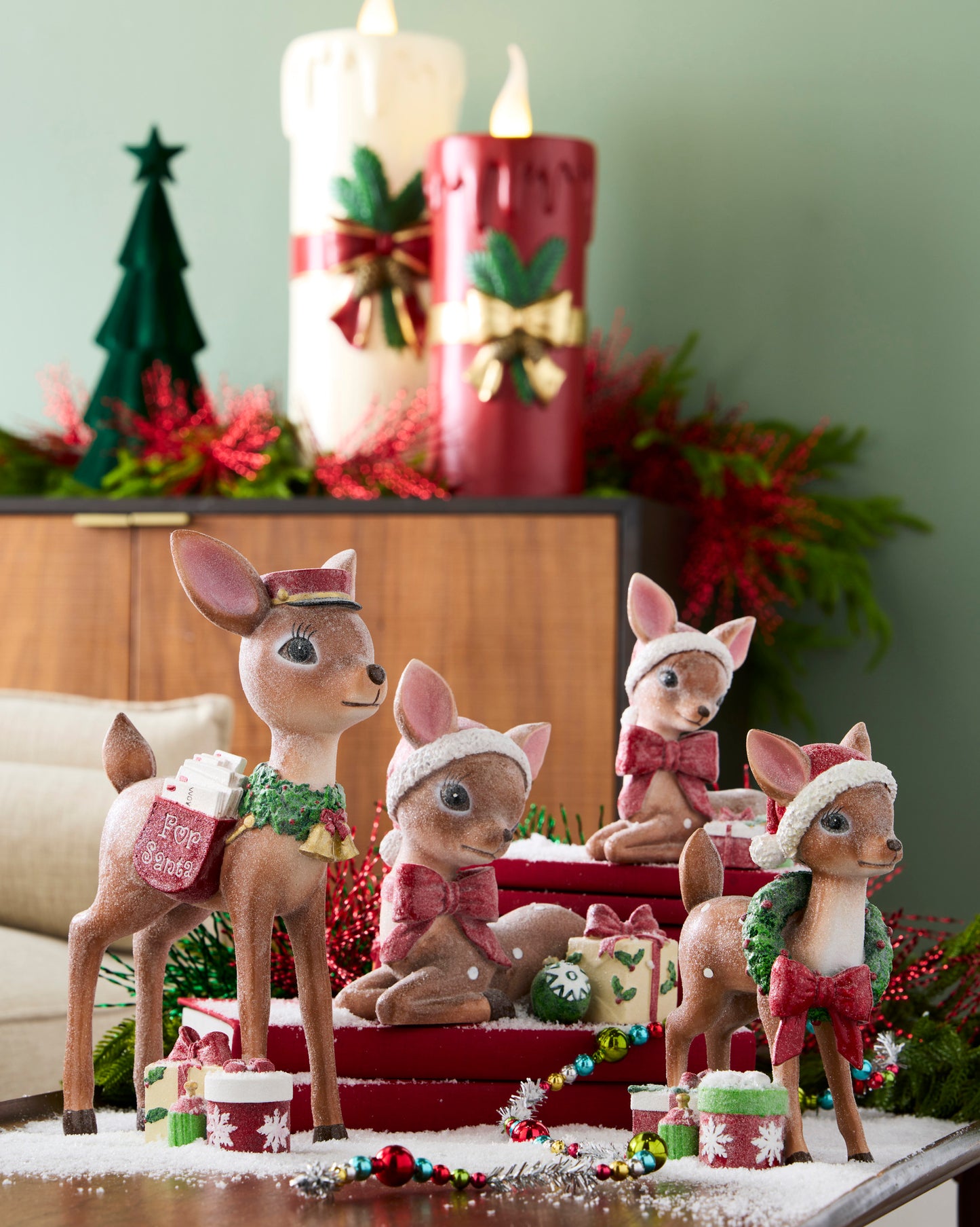 Treasured Moments Vintage Deer Set of 2 - OCTOBER ARRIVAL