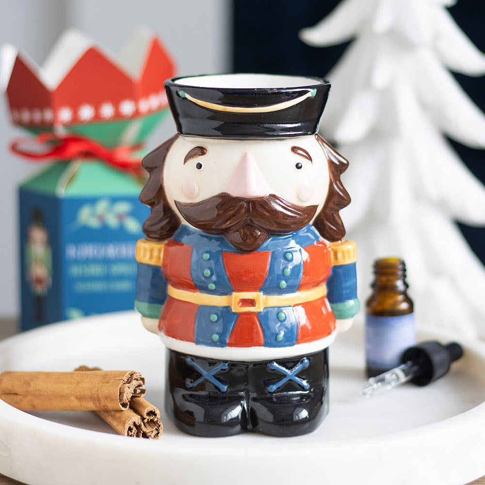 Nutcracker Ceramic Shaped Oil Burner and Wax Warmer