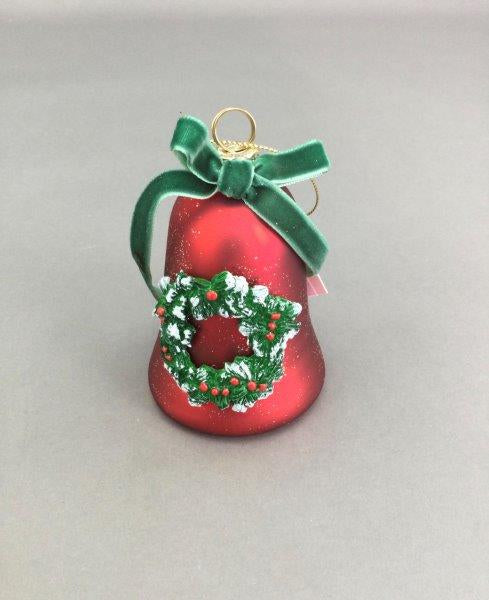 Holly Wreath Bell Hanging